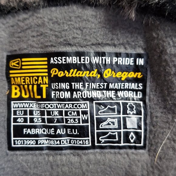 KEEN American Built Women’s Winter Hiking Boots – Size 9.5 Wide - Picture 12 of 16